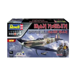 Revell Maquette Avion Spitfire Mk.V Iron Maiden -Boutique De Modèles Radiocommandés revell rv05688 spitfire mk v iron maiden 11
