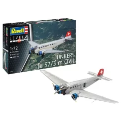 Revell Maquette Avion Junkers Ju-52 / 3m Civil Due Fév 2020