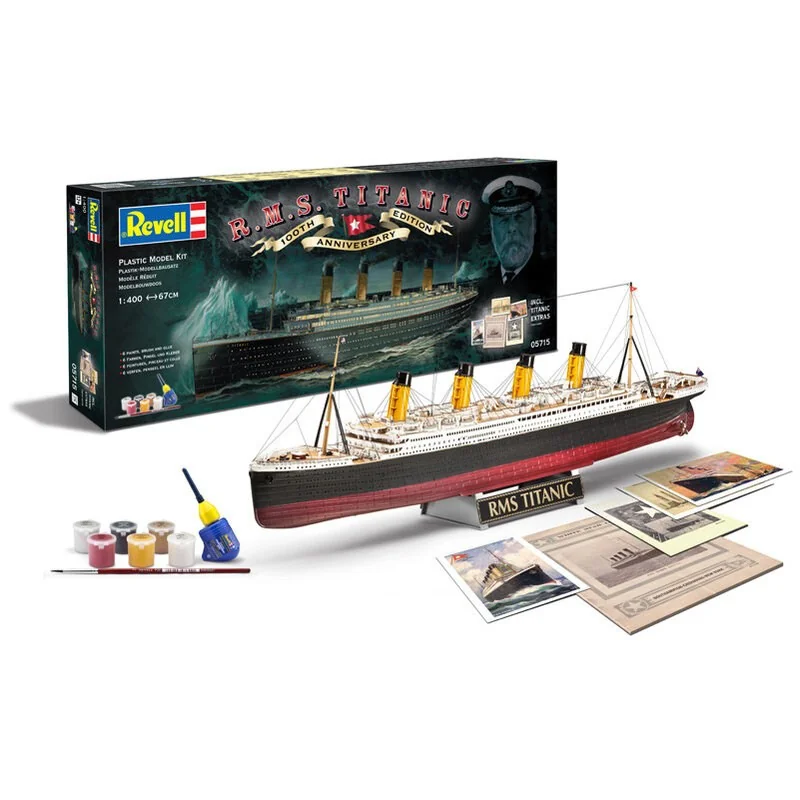 Revell Maquette Bateau R.M.S Titanic Édition Commémorative Du 100ème Anniversaire 1 Revell Maquette Bateau R.M.S Titanic Édition Commémorative Du 100ème Anniversaire