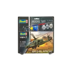 Revell Model Set AH-64A Apache -Boutique De Modèles Radiocommandés revell rv64985 model set ah 64a apache 2