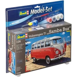 Revell Maquette Model Set Volkswagen T1 SAMBA BUS -Boutique De Modèles Radiocommandés revell rv67399 model set volkswagen t1 samba bus 2