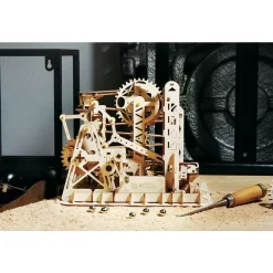 Robotime Maquette Piste De Bille Ascenseur -Boutique De Modèles Radiocommandés robotime lg503 piste de bille ascenseur 1