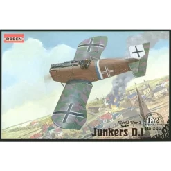 Roden Maquette Avion Junkers D.I Version à Fuselage Court