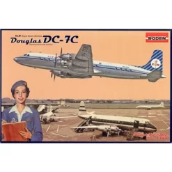 Roden Maquette Avion Douglas DC-7C Royal Dutch Airlines (KLM)