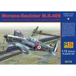 Morane-Saulnier MS.406 France 1940&nbsp;&nbsp; New 2/2012 !!! 4 Variantes De Décals Pour France