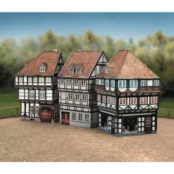 Maquette Carton Old Town Set 2