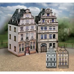 Maquette Carton Vieille Ville Set 6