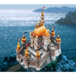 Maquette Carton Château D'or