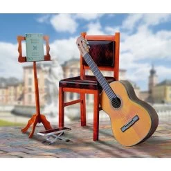 Maquette Carton Guitare