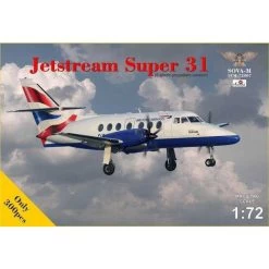 BAe Jetstream Super 31 With 5 Blade Propellers ONLY 300 BEING MADE! Includes:&bullet; 100 Pcs Plastic Parts&bullet; Decals For O
