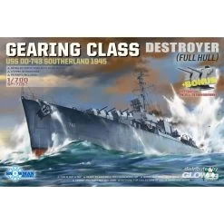 Takom Maquette Bateau Destroyer De Classe D'engrenage Uss Dd-743 Southerland 1945 (pleine Coque)
