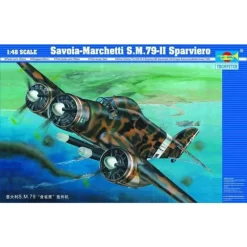 Trumpeter Maquette Avion Savoia Marchetti Sm79 Ii -Boutique De Modèles Radiocommandés trumpeter 95t02817 savoia marchetti sm79 ii 2