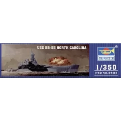 Trumpeter Maquette Bateau Uss North Carolina Bb-55 -Boutique De Modèles Radiocommandés trumpeter 95t05303 uss north carolina bb 55 2