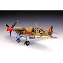 Trumpeter Maquette Avion Supermarine Spitfire Mk.Vb Tropical -Boutique De Modèles Radiocommandés trumpeter tu02412 supermarine spitfire mk vb tropical 1 5