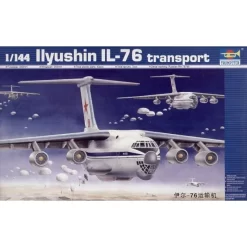 Trumpeter Maquette Avion Ilyushin IL-76 Transport