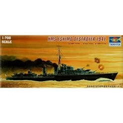 Trumpeter Maquette Bateau HMS Eskimo (F75) , Destroyer De Classe Tribal 1941