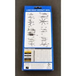 Trumpeter Marines US Aircraft Contient Deux Chaque AH-1W Cobra, CH46E Sea Knight, CH53E Super Sea Stallion, Hélicoptères SH-60F Sea Hawk,