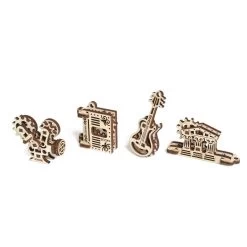 UGEARS Création Set De 4 Pièces, 48 Pièces: Camera