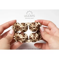 UGEARS Maquette Flexi-cube Puzzle Anti-stress -Boutique De Modèles Radiocommandés ugears 8412074 flexi cube puzzle anti stress 6