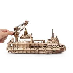 UGEARS Maquette Bateau Vaisseau De Recherche -Boutique De Modèles Radiocommandés ugears 8412112 vaisseau de recherche 14