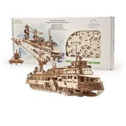 UGEARS Maquette Bateau Vaisseau De Recherche