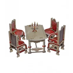 Maquette Carton Salle à Manger (gris) -Boutique De Modèles Radiocommandés umbum um259 02 salle a manger gris 2