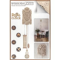 WOODEN CITY Maquette Horloge Royale -Boutique De Modèles Radiocommandés wooden city wr314 horloge royale 5