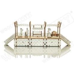 WOODEN CITY Maquette Gare