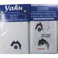 Tableaux De Bord Macchi M.c.205 Veltro Photodécoupe. Coloré. Prêt à Tenir Dans Un Modèle (JustStick) (conçu Pour être Utilisé Av