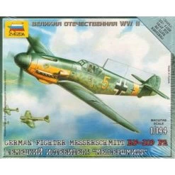 Zvezda Maquette Avion Messerschmitt Bf 109F-2 Avec Socle De Présentation