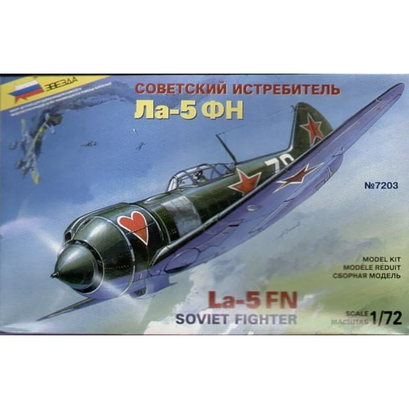 Zvezda Maquette Avion Lavochkin La-5FN 1 Zvezda Maquette Avion Lavochkin La-5FN